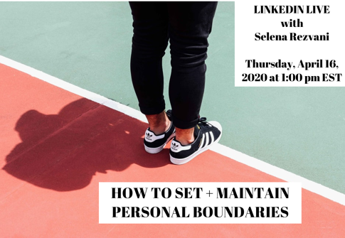 How to Set & Maintain Personal Boundaries