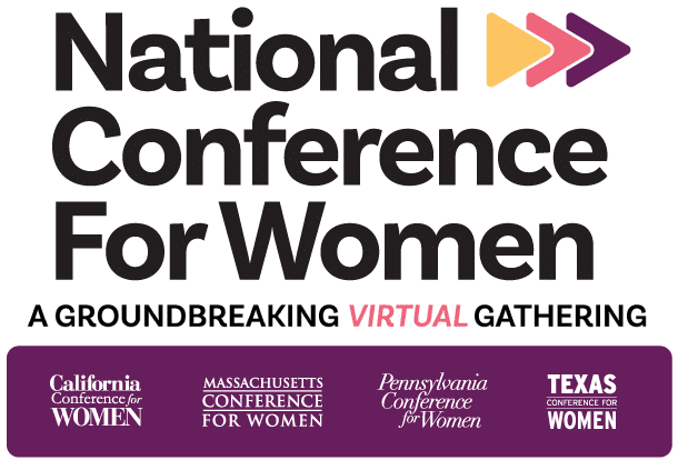 National Conference for Women logo with tagline